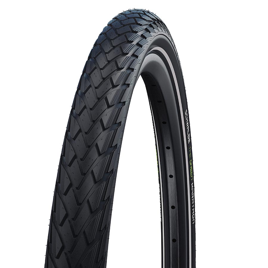 Schwalbe, MARATHON, Hybrid Tire, 700x38C, Wire bead, Clincher, Addix Eco, GreenGuard, 67TPI, Black