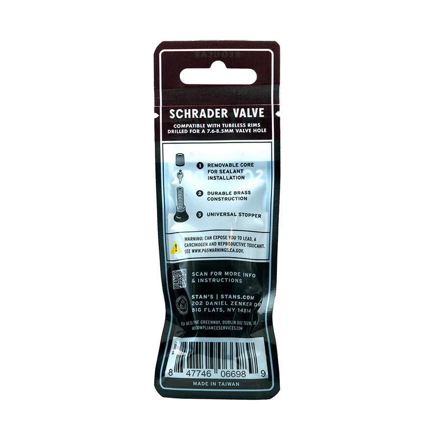 Stan's No Tubes, Presta Valve, 44mm