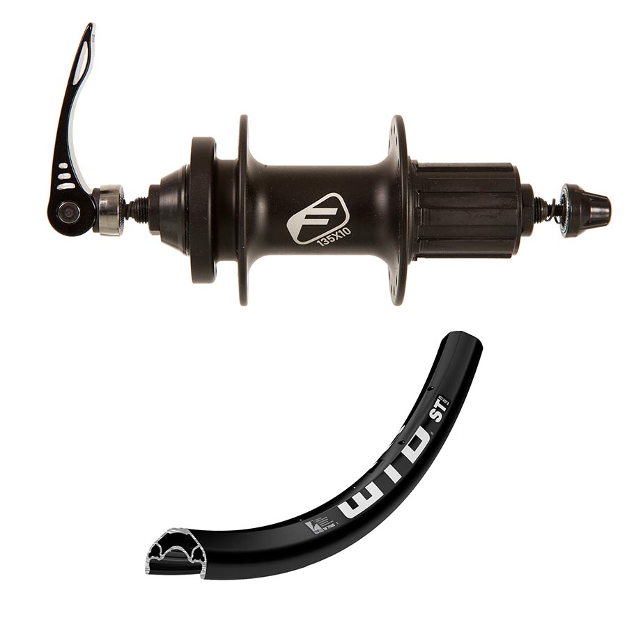 Wheel Shop, WTB STi23 / Formula DC22, Wheel, Rear, 26'' / 559, Holes: 32, QR, 135mm, Disc IS 6-bolt, Shimano HG