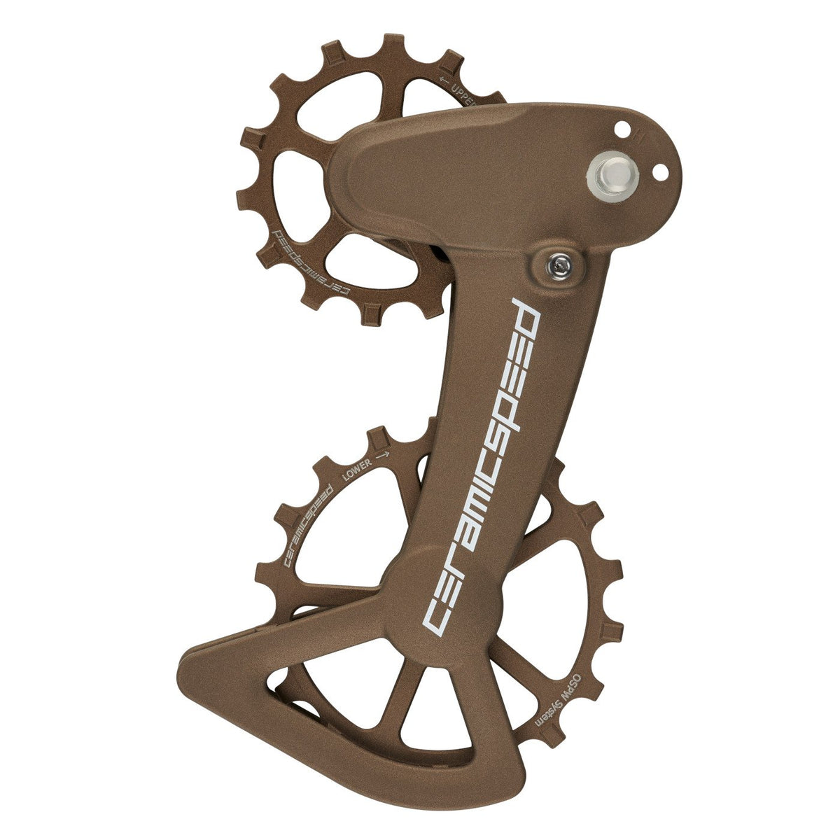 CermaicSpeed OSPW X for Shimano XT/XTR 12s Cerakote Limited Edition Bronze Coated