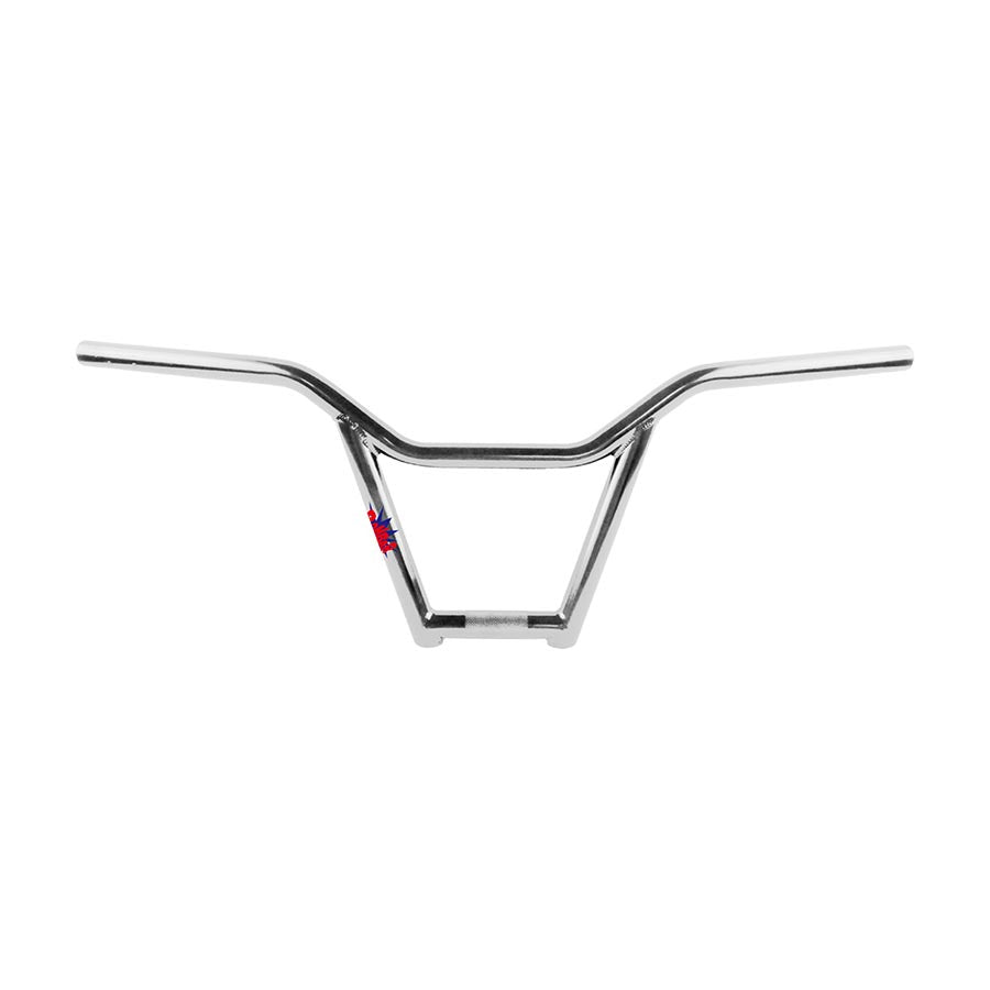 WeThePeople, Bomb bar, BMX Handlebar, Diameter: 22.2mm, 26.8'', Rise: 8.25'', Black