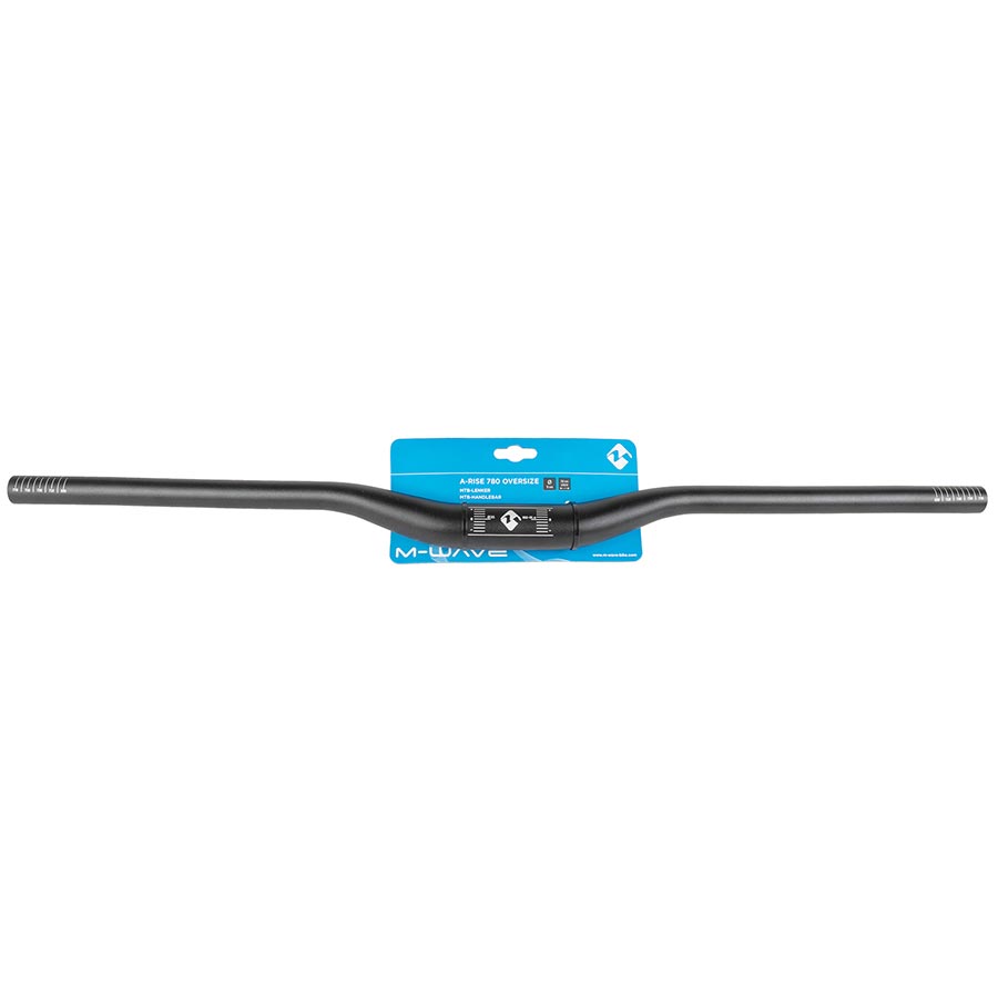 M-Wave, A-Rise 780 Oversize, MTB Handlebar, Diameter: 35mm, 780mm, Rise: 20mm, Black