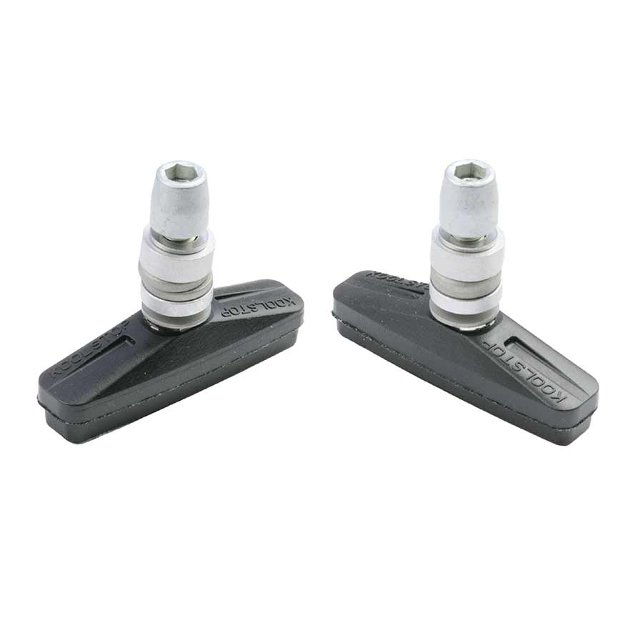 Kool Stop, City Threaded Black, Linear Pull Pads, Threaded posts, Pair