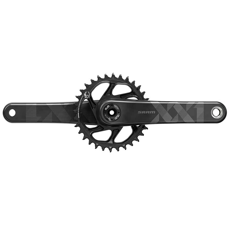 SRAM, XX1 Eagle DUB, Crankset, Speed: 11/12, Spindle: 28.99mm, BCD: Direct Mount, 34, DUB, 175mm, Black, MTB