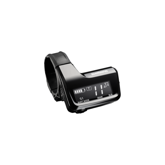 Shimano SYSTEM INFORMATION DISPLAY/JUNCTION-A, SC-MT800,E-TUBE PORT X3, CHARGING PORT X1, CLAMP BAND DIAMETER 31.8MM & 35.0MM