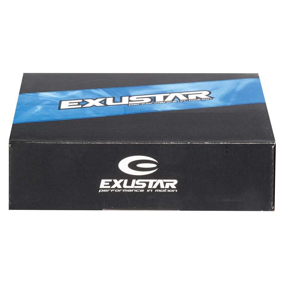 Exustar, E-PR50, Pedals, Body: Aluminum, Spindle: Cr-Mo, 9/16'', Black