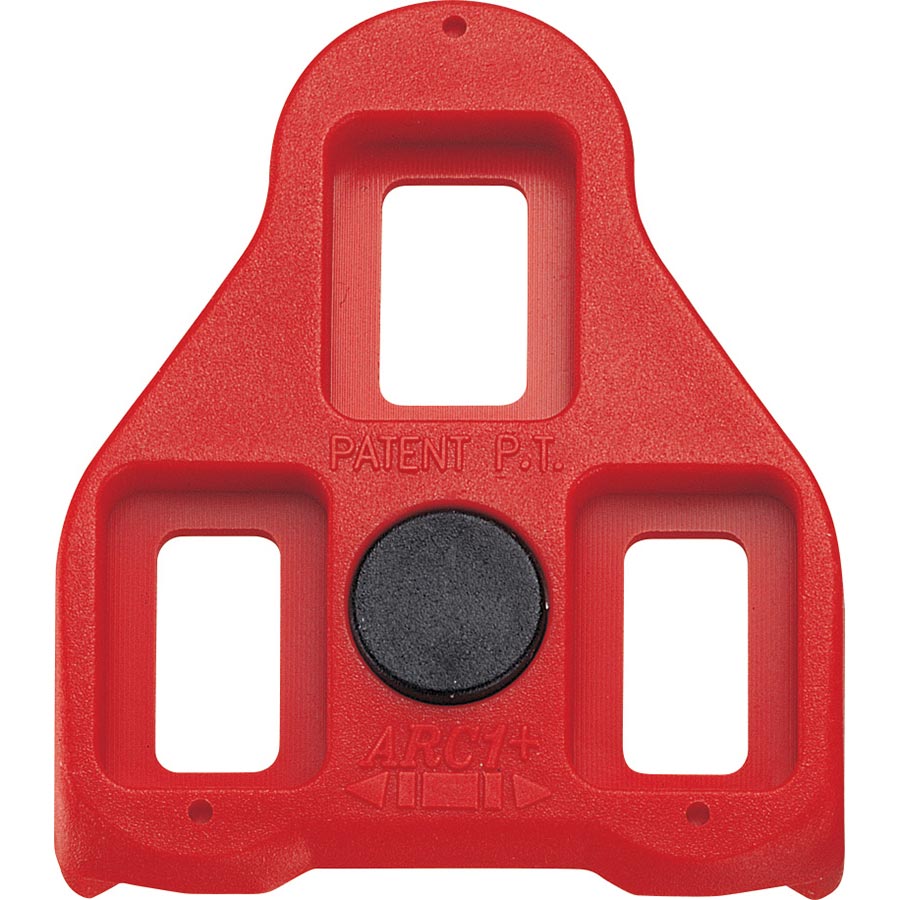 Exustar, E-ARC1, Cleats, Compatibility: Delta, Float: 9°, Red