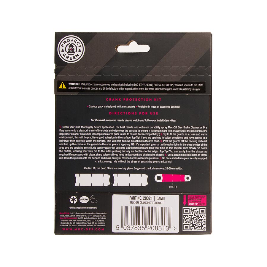 Muc-Off, Crank Protection, Bolt, Kit