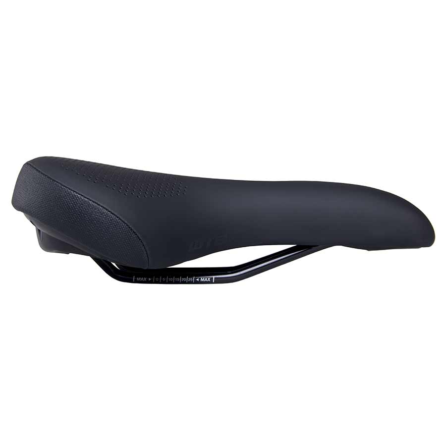 WTB, Comfort Steel Wide, Saddle, 270 x 174mm, Unisex, 390g, Black