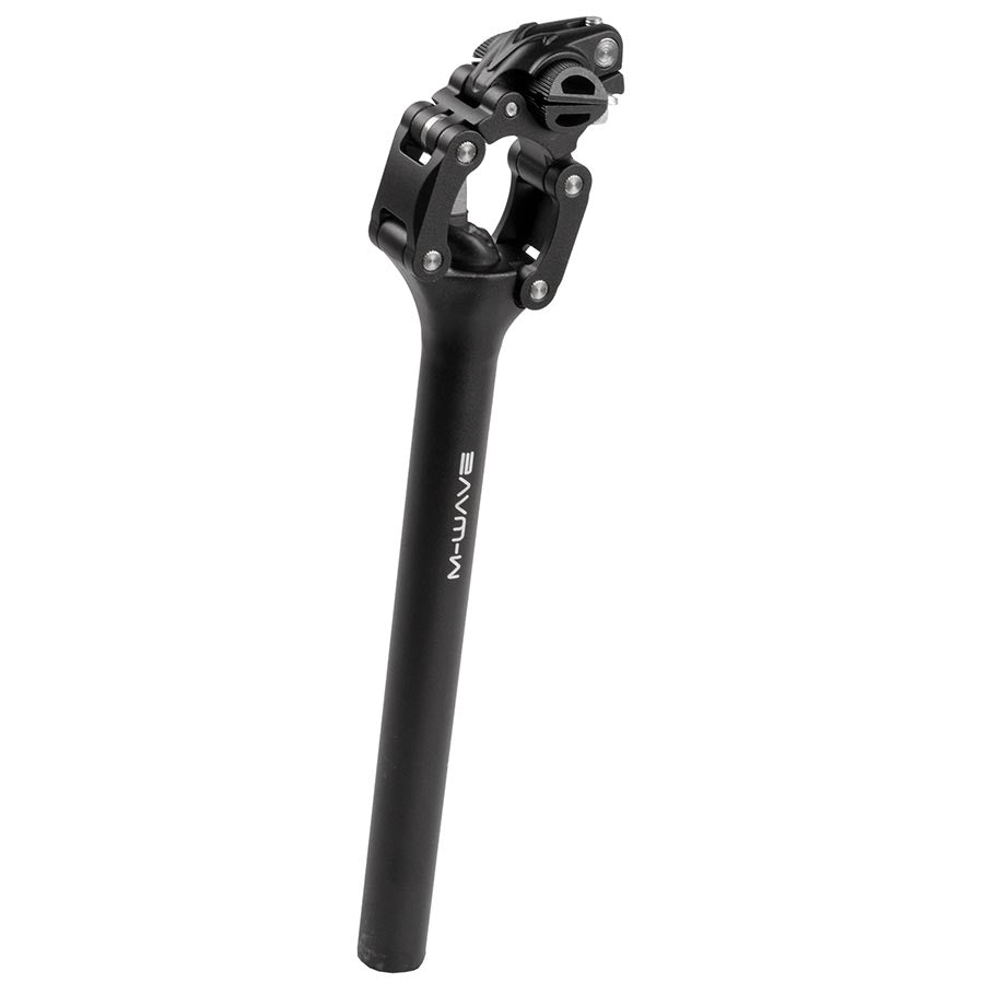 M-Wave, Fourspring Vario, Suspension Seatpost, 27.2mm, 350mm, Travel: 20mm, Black