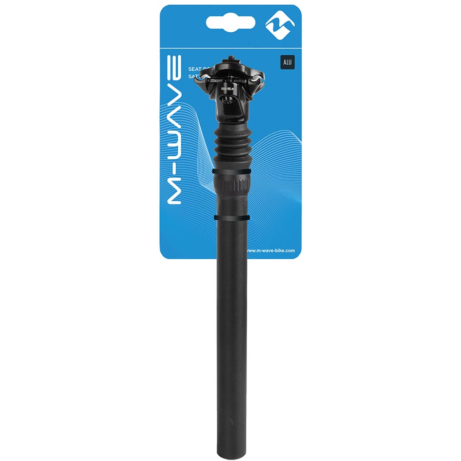 M-Wave, SP-C3, Suspension Seatpost, 27.2mm, 350mm, Travel: 40mm, Black