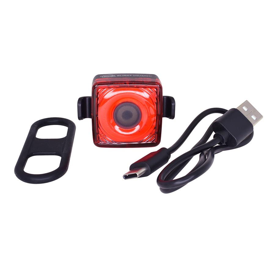 Planet Bike, Blinky Squared, Light, Rear, Black