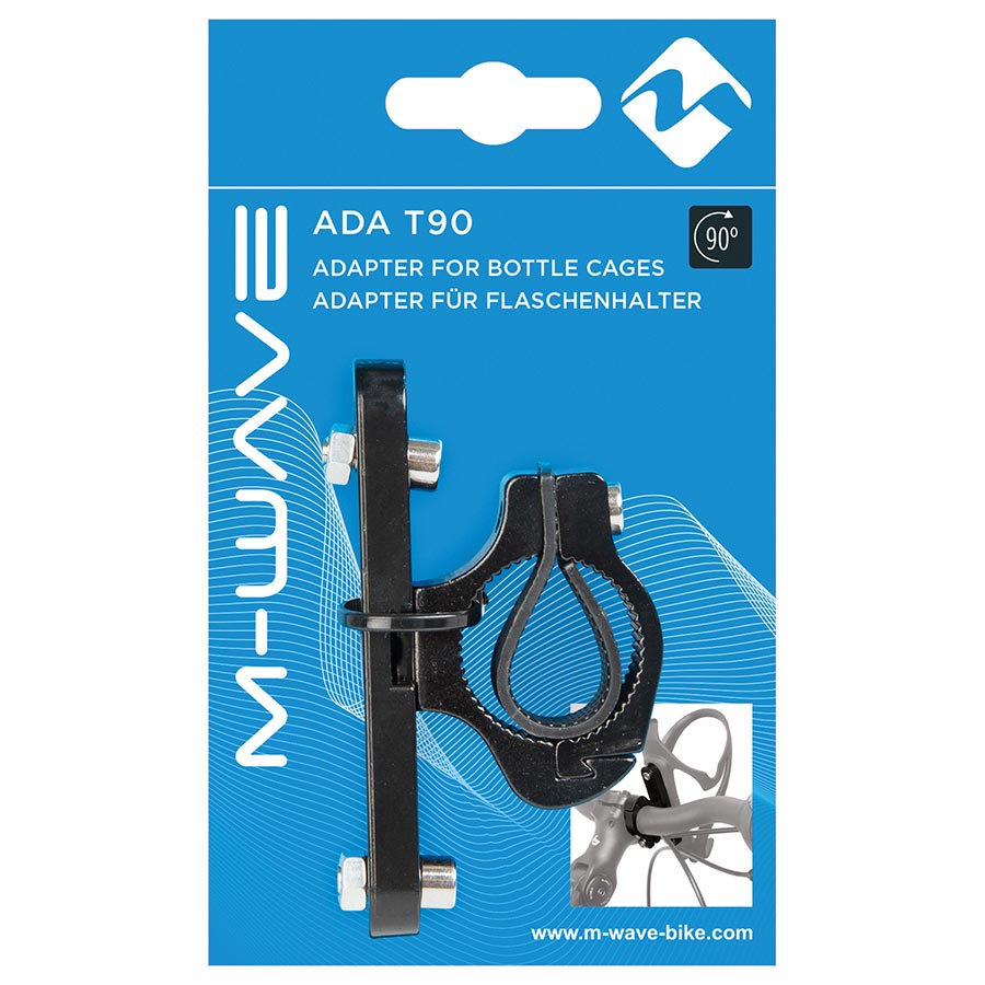 M-Wave, Ada T90, Bottle Cage Mount, Allow the installation of a bottle cage to a handlebar