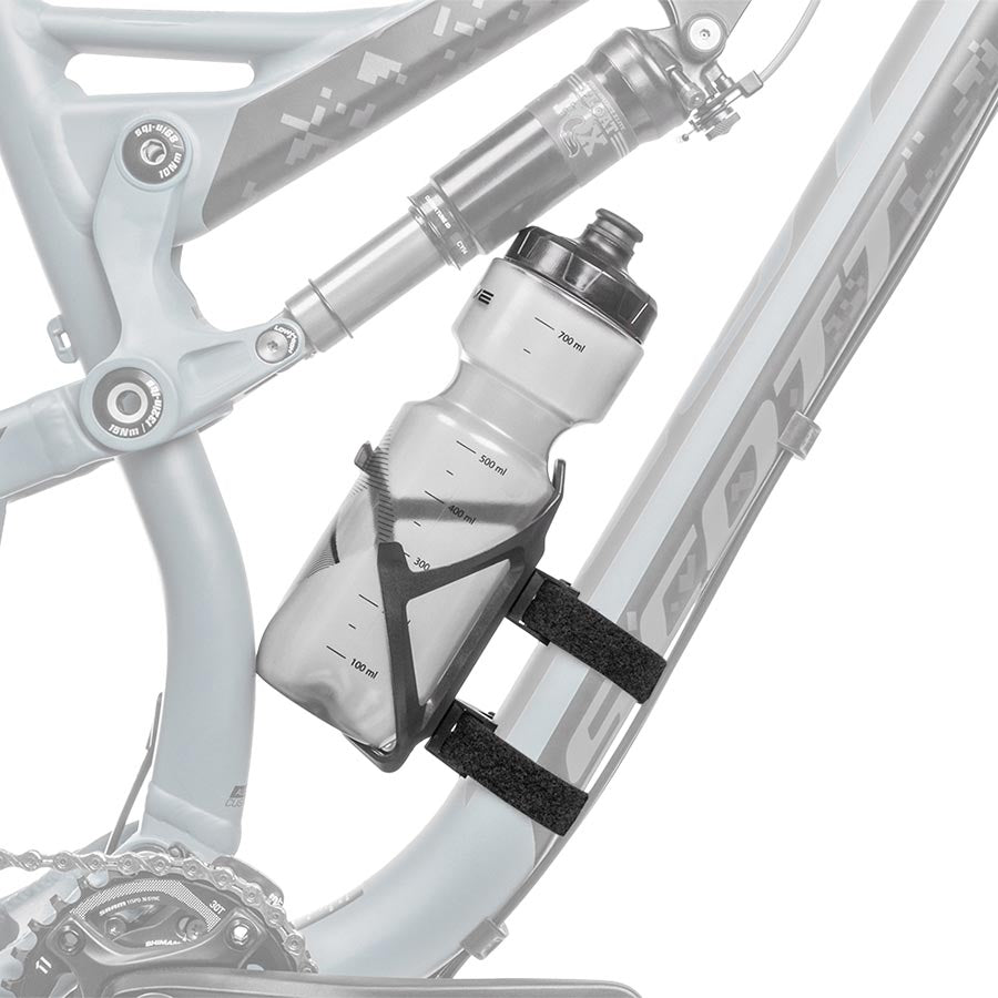 M-Wave, ADA BC Flex 2, Bottle Cage Mount, Two velcro mounts allow a bottle cage to be mounted anywhere