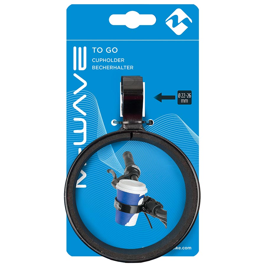 M-Wave, To Go, Bottle Cage, Aluminum, 22-26mm, Black