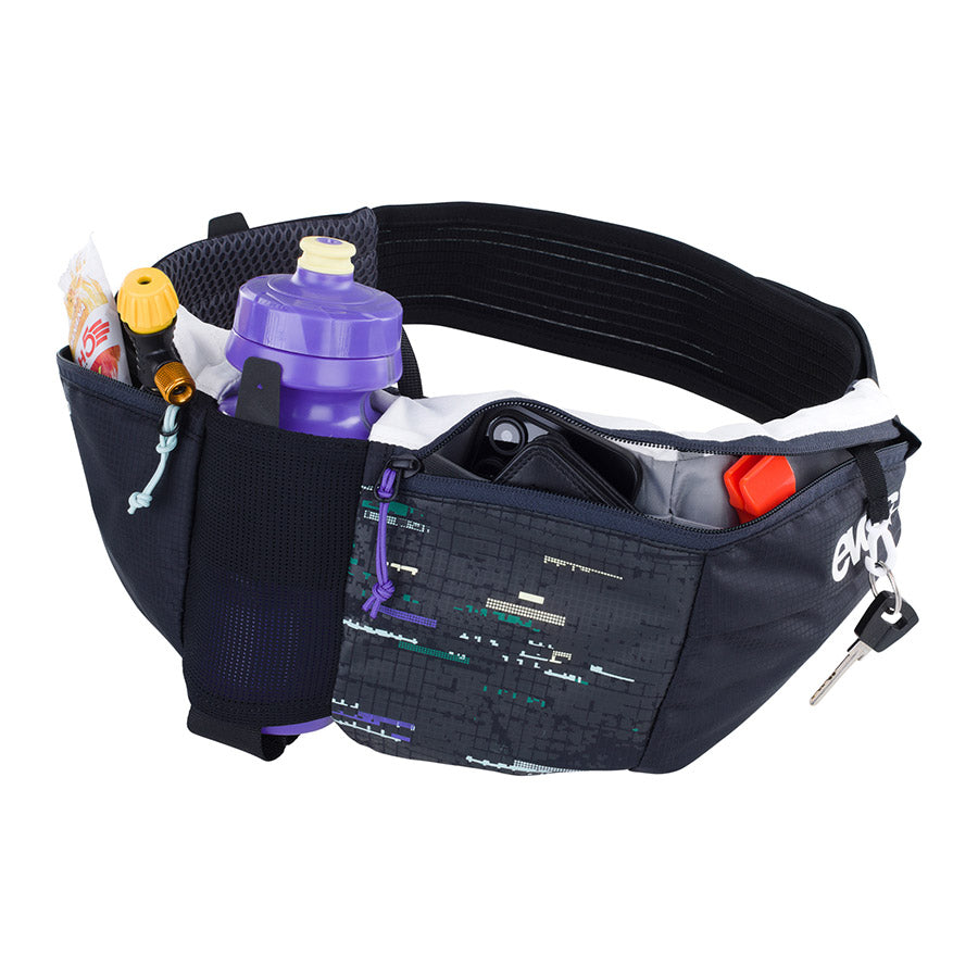 EVOC, Hip Pouch Pro + Drink Bottle, Multicolor