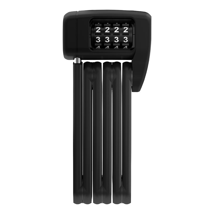 Abus, Bordo Lite Mini 6055C, Folding Lock, Combination, 60cm, 5mm, Black, No bracket