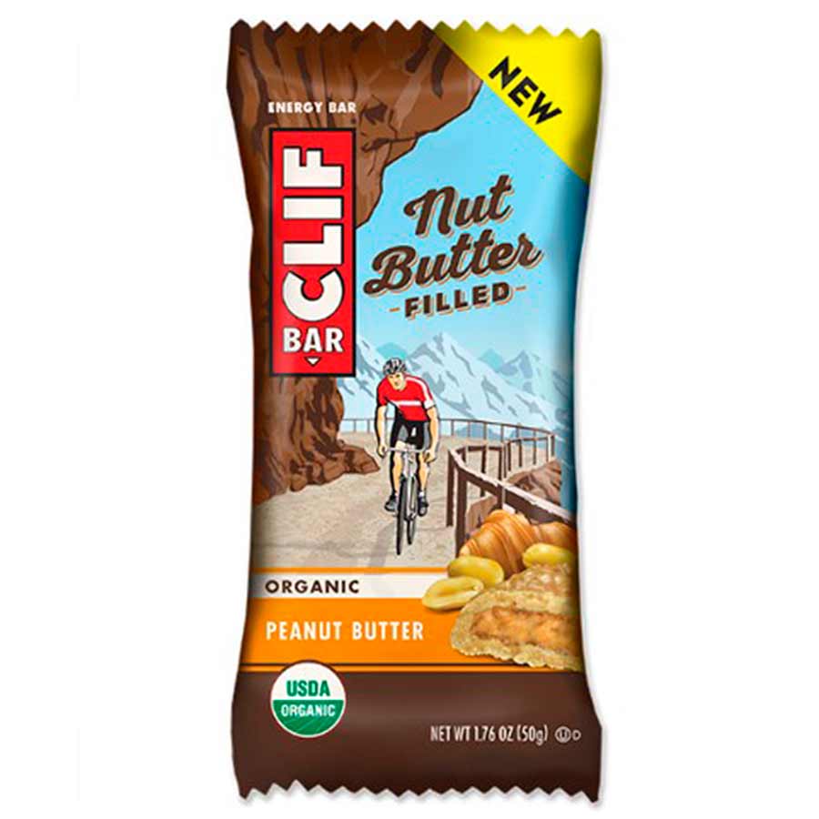 Clif, Nut Butter Filled, Bars, Chocolate/Peanut Butter, 12pcs