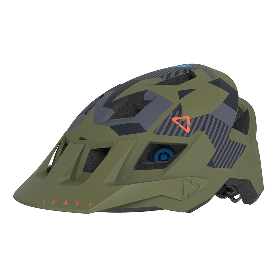 Leatt, MTB AllMtn 1.0 Jr, Mountain Helmet, XS, 50 - 54cm, Black