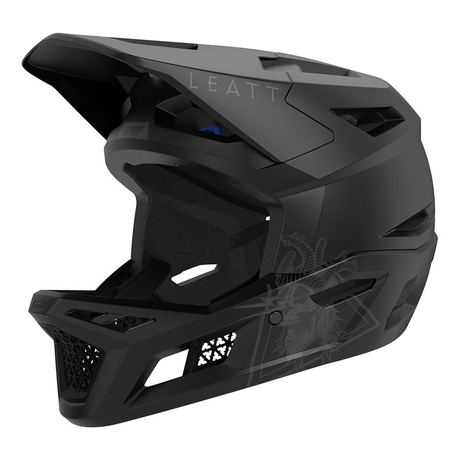 Leatt, MTB Gravity 4.0 Men, Full Face Helmet, Stealth XL 61-62cm