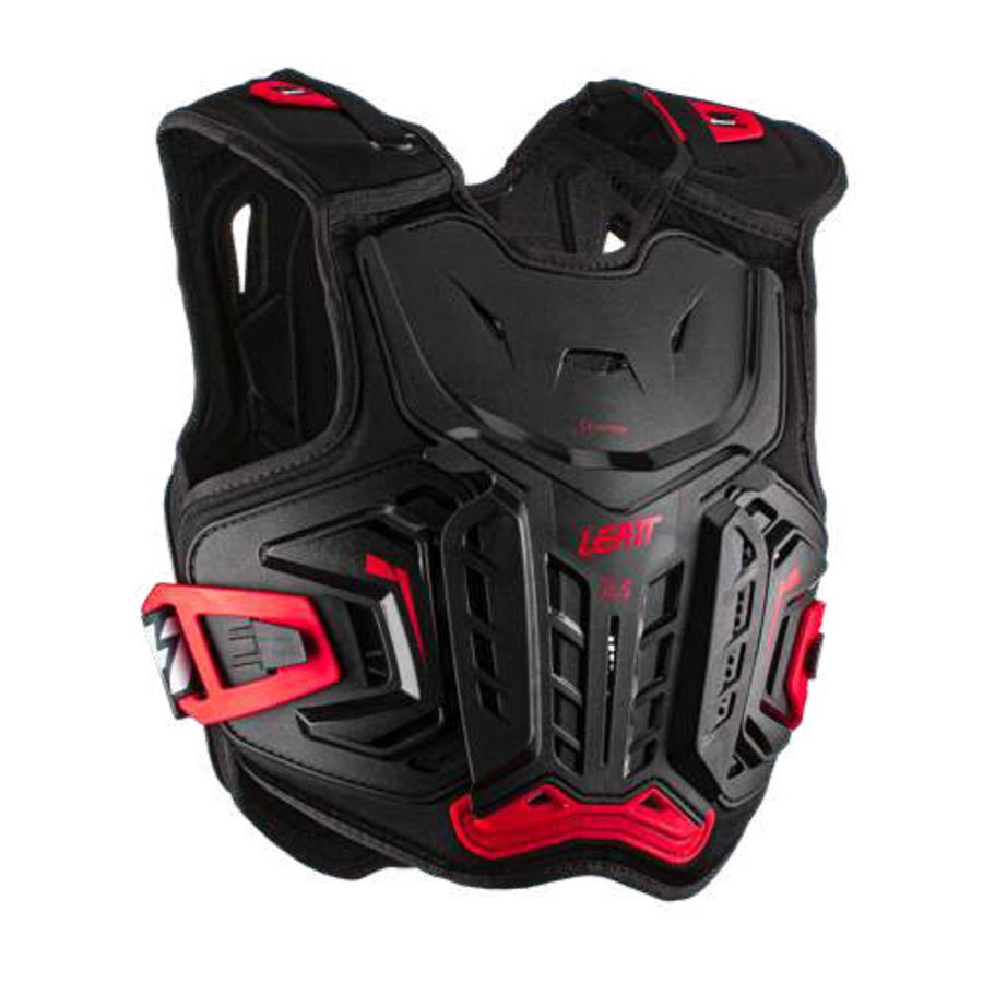 Leatt, 2.5 Jr Chest Protector, Black/Red, LXL