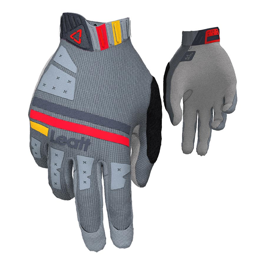 Leatt, MTB 2.0 X-Flow Men, Full Finger Gloves, Stealth, S