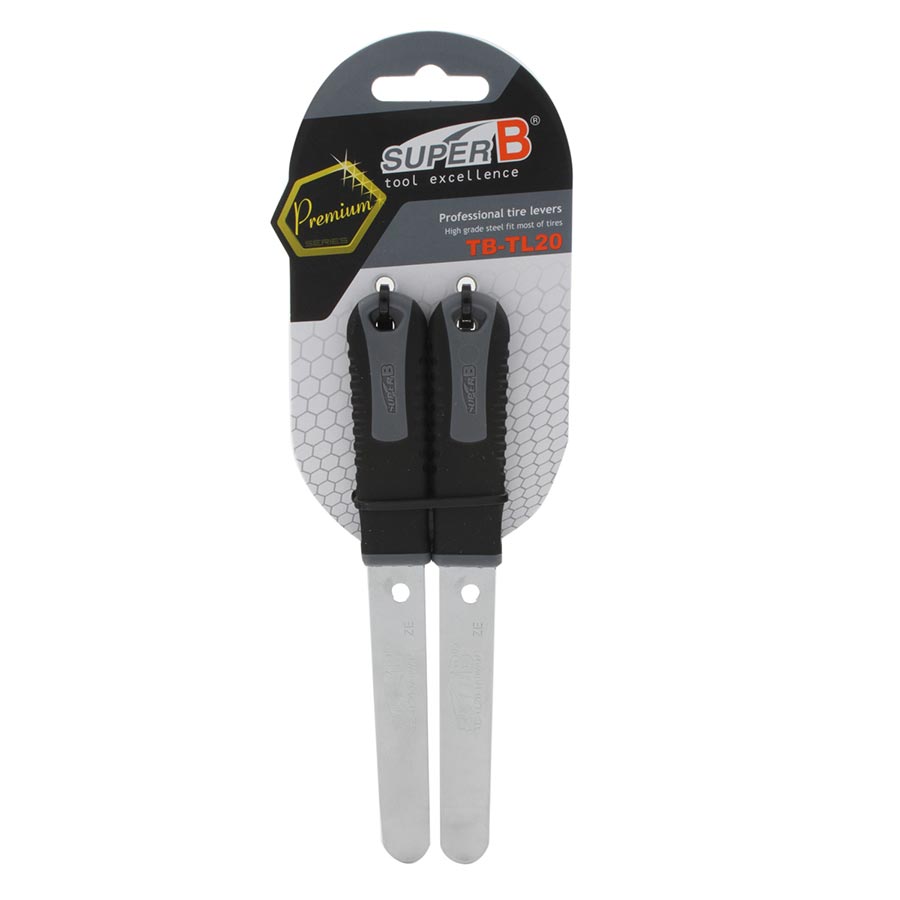 Super-B, TB-TL 20, Steel tire levers, Pair