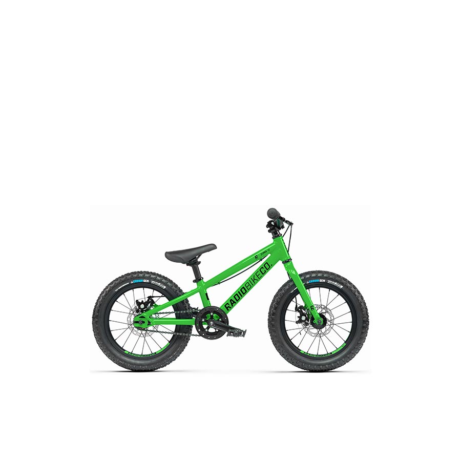Radio Zuma, Zuma 16, Kids Bicycle, 16'', Cyan Blue, 14.75''