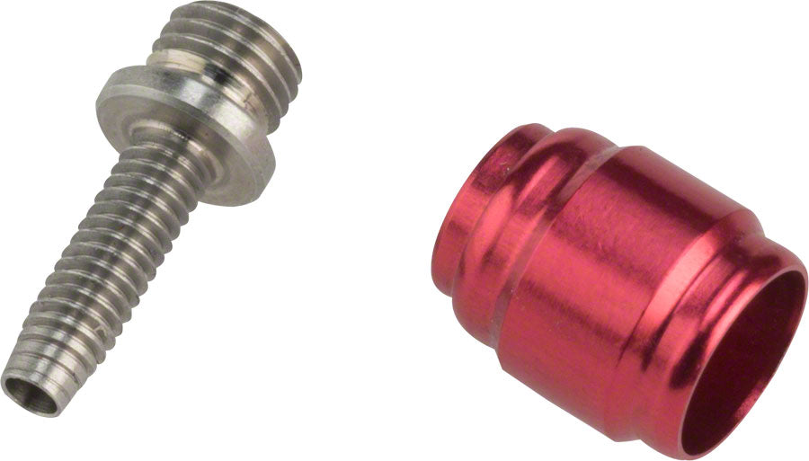 SRAM Stealthamajig Disc Brake Hose Fitting Kit - Includes 1 Threaded Hose Barb, 1 Compression Fitting