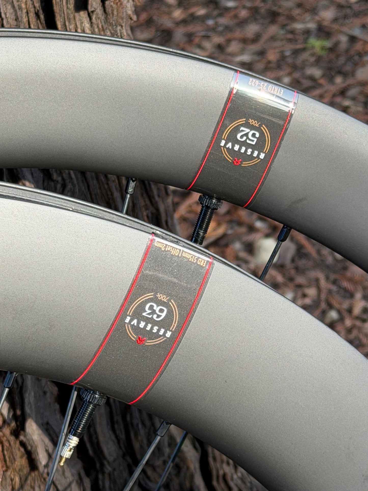 Reserve 52/63 Wheelset - ZIPP ZR1 Hubs - Ceramic Bearings