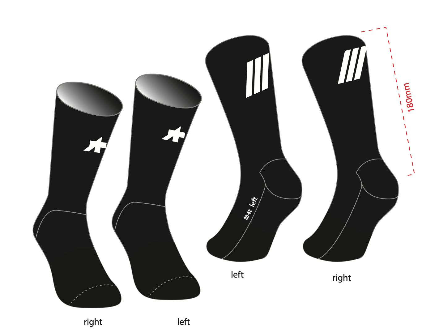 Marin Service Course Assos Socks