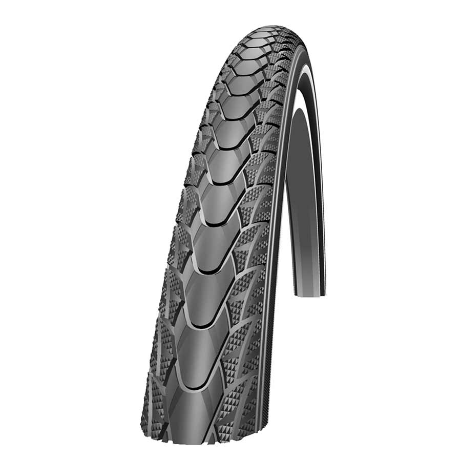 Schwalbe, Marathon Plus, Tire, 20''x1.75, Wire, Clincher, Endurance, SmartGuard, Reflex, 67TPI, Black