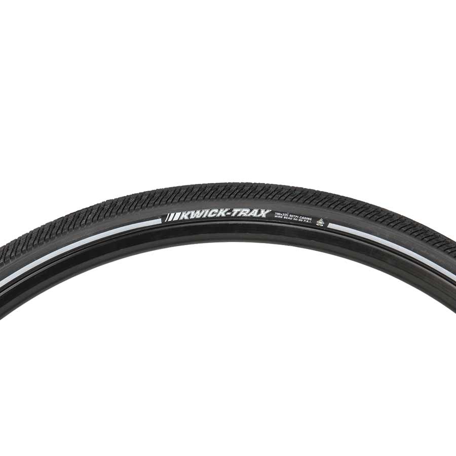 Kenda, Kwick Trax, Tire, 700x38C, Wire, Clincher, 60TPI, Black