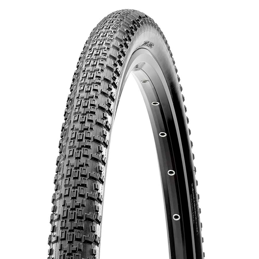 Maxxis, Rambler, Tire, 700x45C, Folding, Tubeless Ready, Dual, EXO, 120TPI, Black