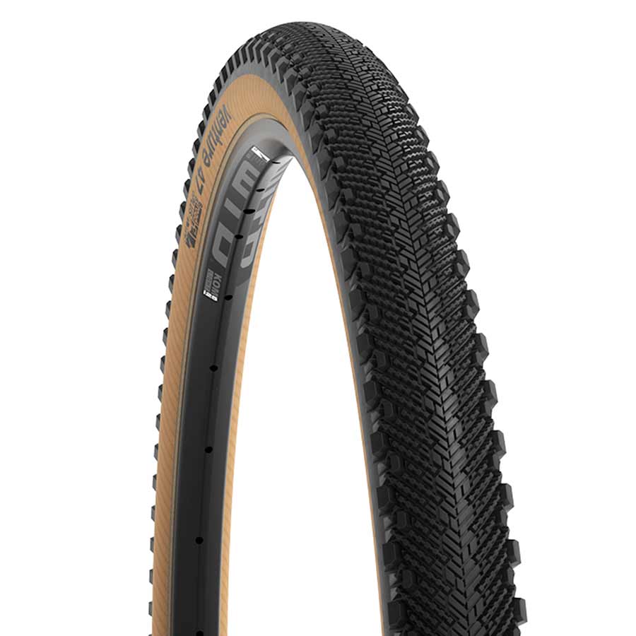 WTB, Venture, Tire, 700x40C, Folding, Tubeless Ready, Dual DNA, Tubeless Ready, Tanwall