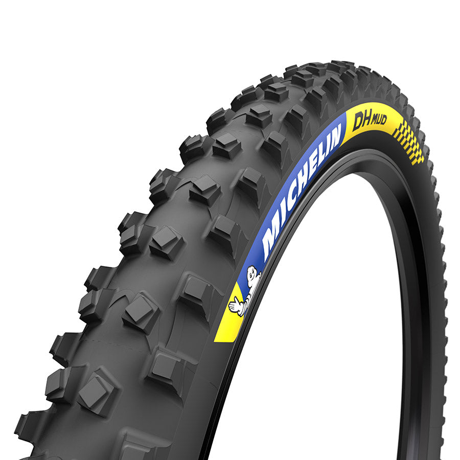 Michelin, DH Mud, Tire, 27.5''x2.40, Wire, Tubeless Ready, MAGI-X, Downhill Shield, 2x55TPI, Black
