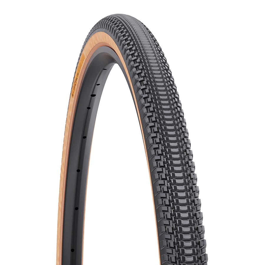 WTB, Vulpine, Tire, 700x36C, Folding, Tubeless Ready, Dual DNA, TCS Light/Fast Rolling, 60TPI, Tanwall