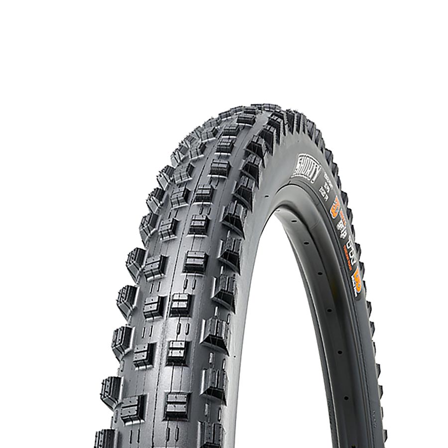 Maxxis, Shorty, Tire, 27.5''x2.40, Folding, Tubeless Ready, 3C Maxx Grip, Double Down, Wide Trail, 120x2TPI, Black