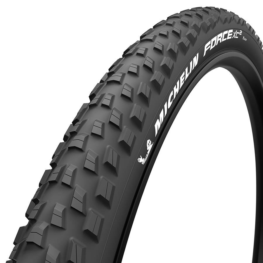Michelin, Force XC2 Performance, Mountain Tire, 29''x2.10, Folding, Tubeless Ready, GUM-X, HDPROTECTION, 3x60TPI, Black