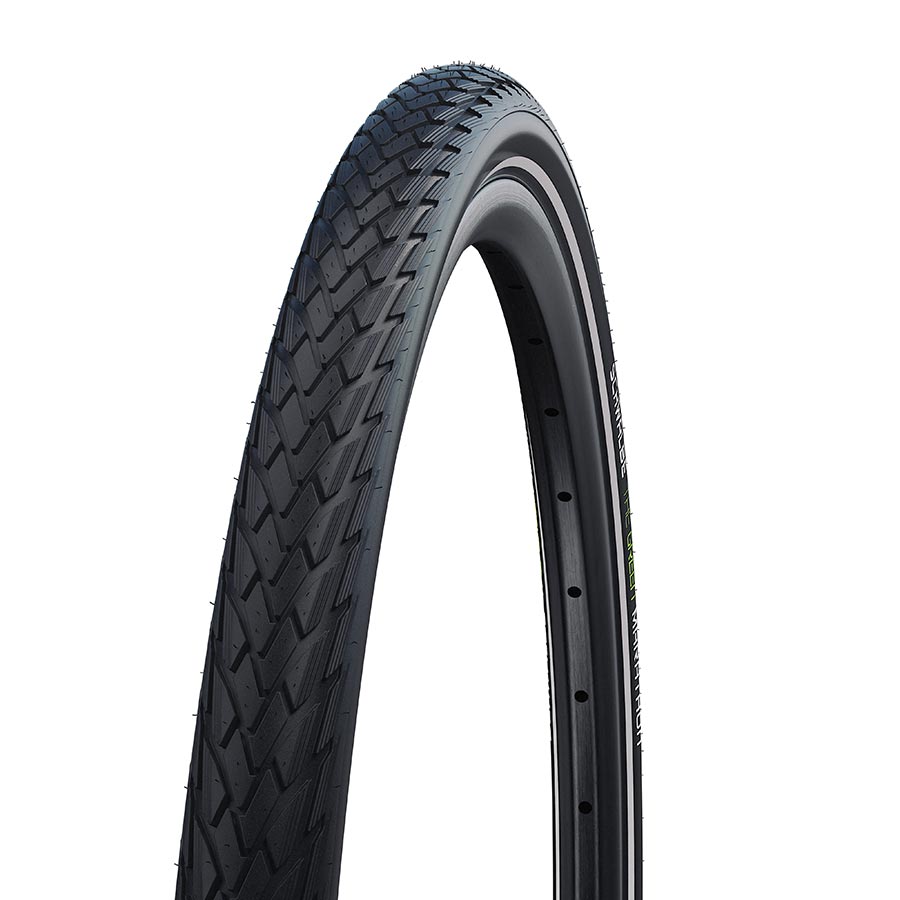 Schwalbe, MARATHON, Hybrid Tire, 700x38C, Wire bead, Clincher, Addix Eco, GreenGuard, 67TPI, Black