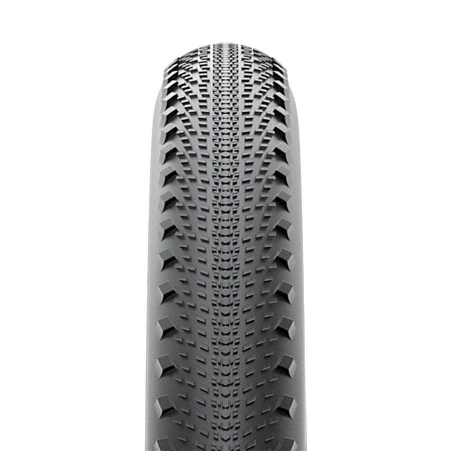 Zipp, Goodyear XPLR Inter, Gravel Tire, 700x45C, Folding, Tubeless Ready, Dynamic:UHP, M:Wall, Black