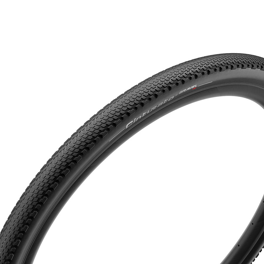 Pirelli, Cinturato Gravel H HP-Line, Gravel Tire, 700x40C, Folding, Tubeless Ready, SmartEVO GR, ProWALL Gravel, 120TPI, Black