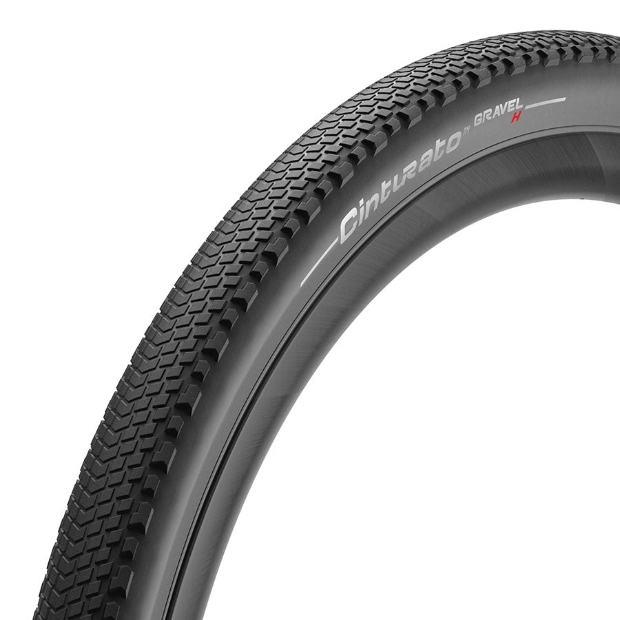 Pirelli, Cinturato Gravel H P-Line, Gravel Tire, 700x35C, Folding, Tubeless Ready, SpeedGrip, TechWALL, 60TPI, Black