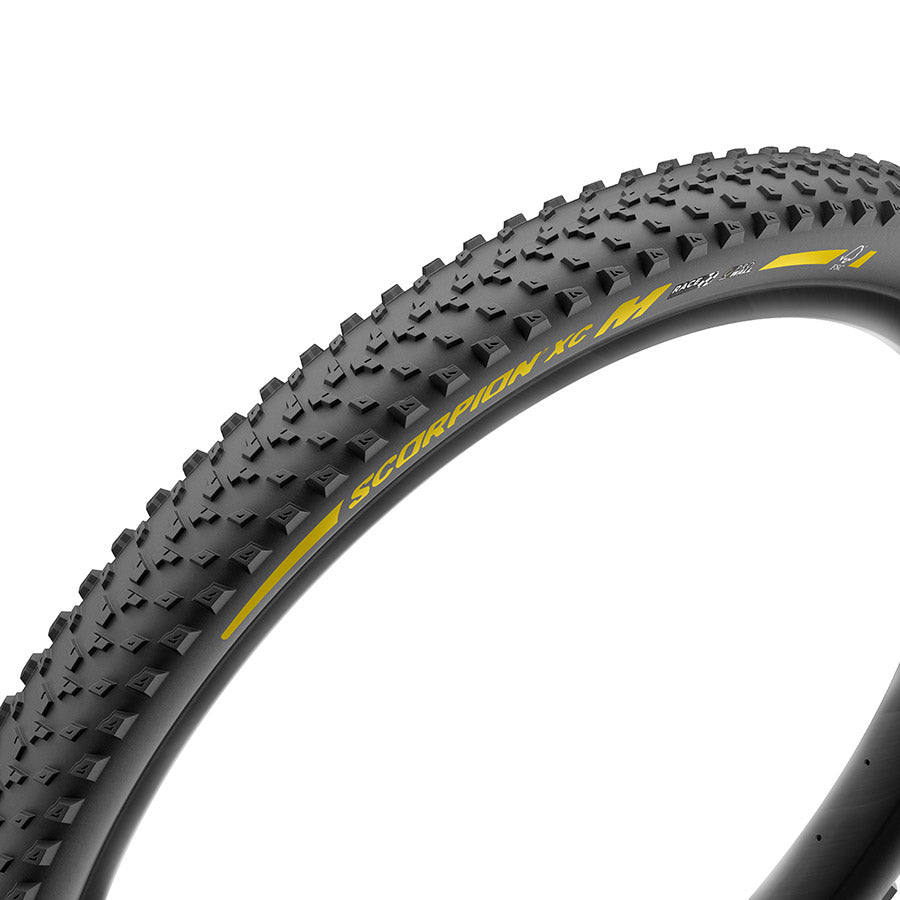 Pirelli, Scorpion Race XC M, Mountain Tire, 29x2.4, Folding, Tubeless Ready, Race XC Compound, Lite, 120TPI, Black