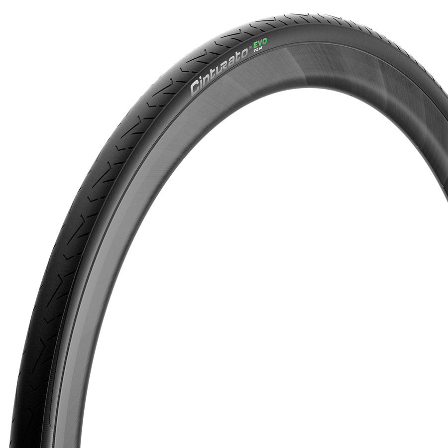Pirelli, Cinturato EVO TLR, Road Tire, 700x28C, Folding, Tubeless Ready, SmartEVO AS, TechWALL+, 60TPI, Black