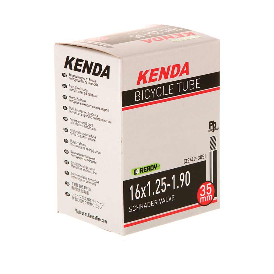 Kenda, Schrader, Tube, Schrader, Length: 35mm, 14'', 1.75-2.35