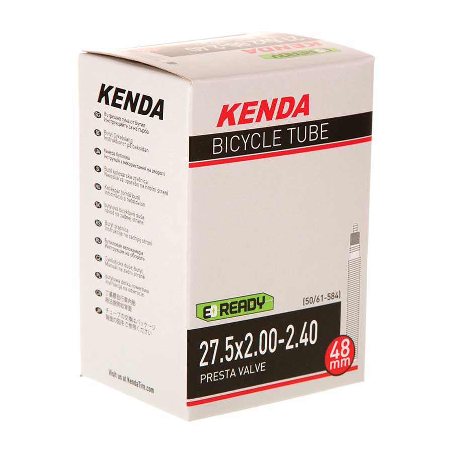 Kenda, Presta-Removable Valve Core, Tube, Presta, Length: 48mm, 26'', 3.50-4.50