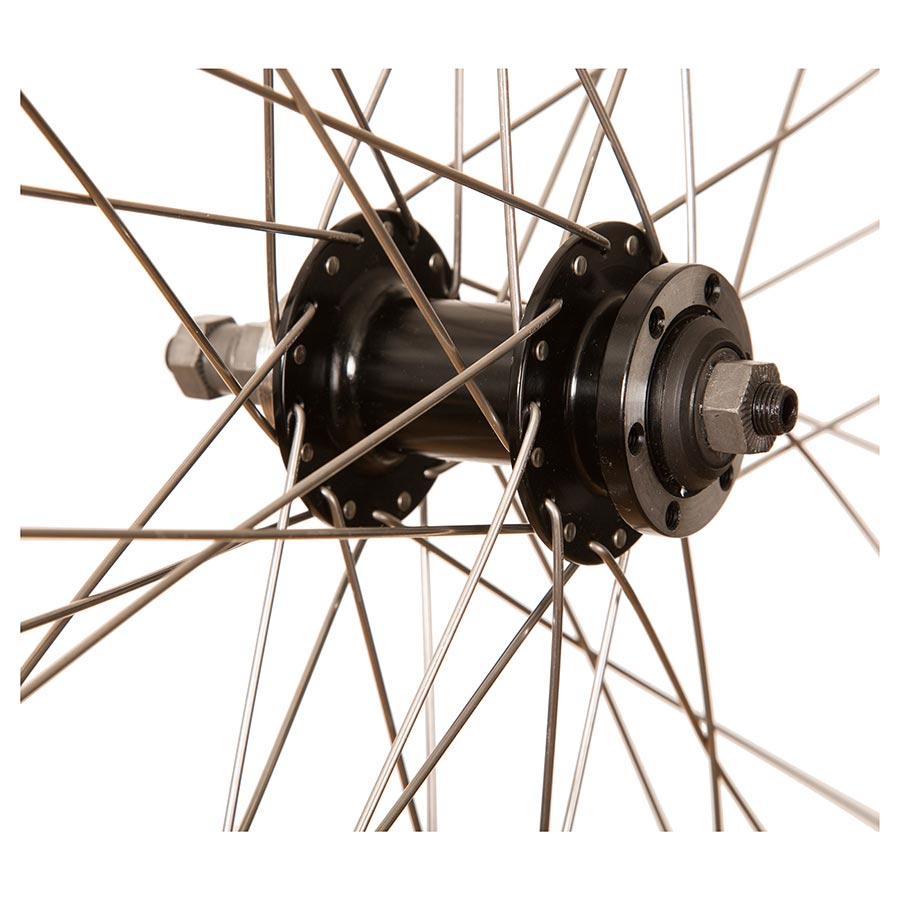 RCG, DW19-700, Wheel, Rear, 700C / 622, Holes: 36, QR, 135mm, Rim and Disc IS 6-bolt, Freewheel