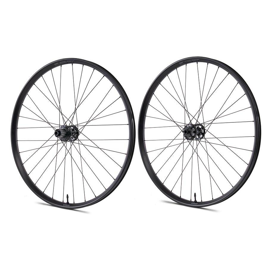 Seido, Magnon, Wheel, Pair, 650B / 584, Holes: 32, 12mm TA, F: 100mm, R: 142mm, Disc IS 6-bolt, Shimano HG, Pair