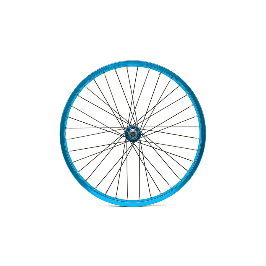 Salt, Everest Front, Wheel, Front, 20'' / 406, Holes: 36, 10mm, 100mm, Rim, Blue